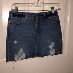 Denim Jean Skirt